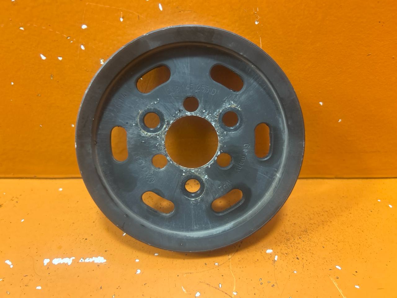 Volkswagen Passat B5 рестайлинг (2000—2005) Шкив насоса гидроусилителя 038145255D 01023530