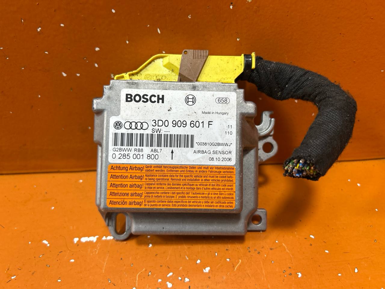 Volkswagen Touareg I (2002—2006) Блок Airbag 3D0909601F 01023555
